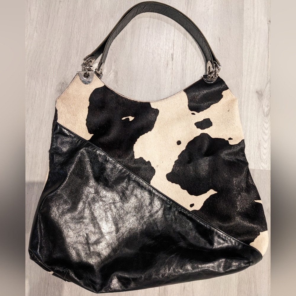 Owen Barry, large, real leather bag